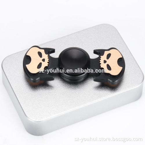 2017 Hot Sale Cool skull shape fidget spinner
